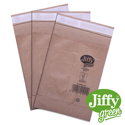 Jiffy Green PB0 Envelopes - 135x229mm
